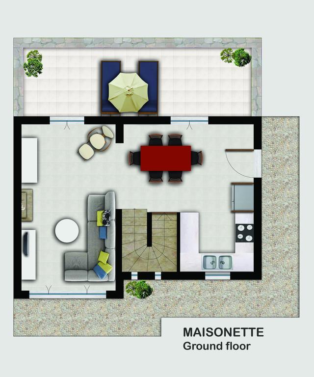 Thea Villas Aegina Perdika  Exterior photo